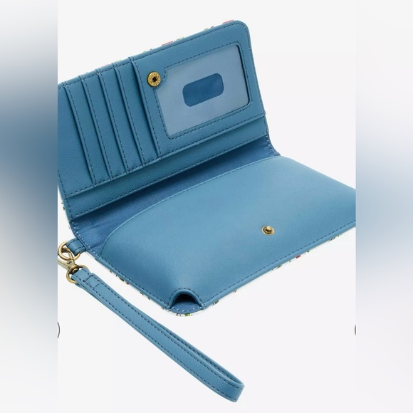 NWT Loungefly Disney Beauty And The Beast Stained Glass Wallet - Picture 3 of 3